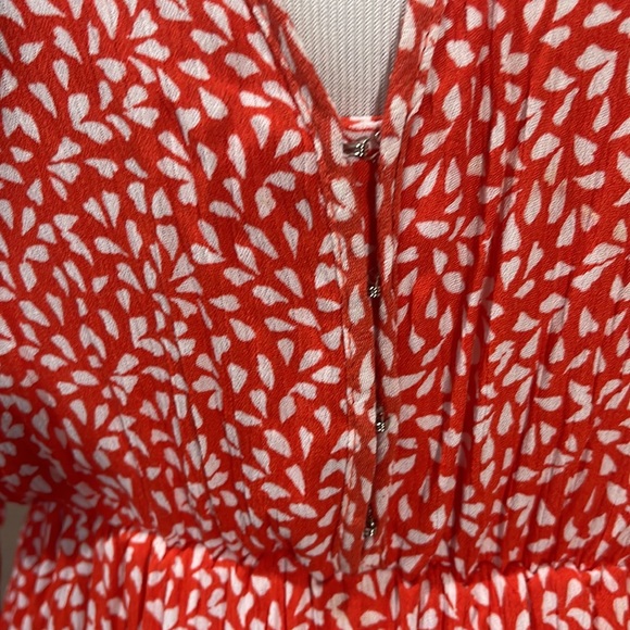 Floral print mini dress. Sz: S - Picture 3 of 6